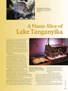 A Nano-Slice of Lake Tanganyika - by Sumer Tiwari
