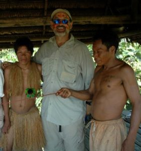 Dr. Mazeroll, Director of the Amazon Research Center For Ornamental Fishes