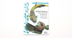 The cover for the September/October 2015 issue of AMAZONAS Magazine features WILD BETTAS, the "original" Nano Livebearer, and a heaterless Planted Aquarium