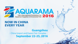 AQUARAMA 2016 - Guangzhou, China - September 22-15, 2016