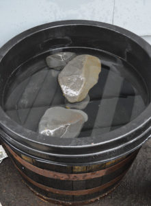 A couple rocks were added...
