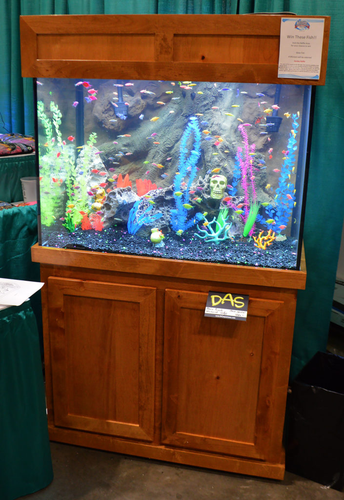 FTFFA also displayed GloFish.