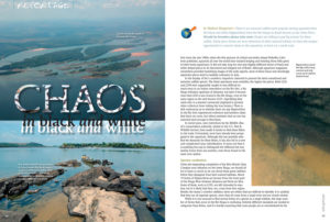 "Chaos In Black And White," by Haakon Haagensen, in the May/June 2014 issue of AMAZONAS