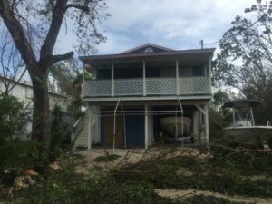 The Rauchs count themselves among the lucky whose homes in the keys are still standing.