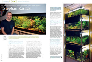 Aquatic Interview: Rare aquarium plants are Stephan Karlick’s passion. We had a chance to visit him at home.