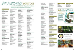 Visit North America’s best aquarium shops and find AMAZONAS Magazine for sale as single copies—and hard-to-find back issues. View this list online as well.