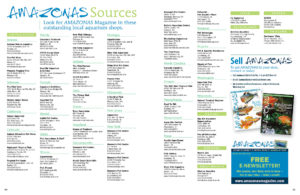 Visit North America’s best aquarium shops and find AMAZONAS Magazine for sale as single copies—and hard-to-find back issues. View this list online as well.