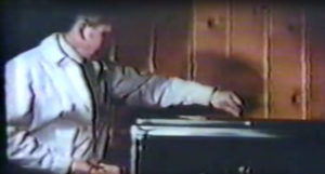 1970s vintage footage of feeding freeze dried brine shrimp to a tank full of marine fish!