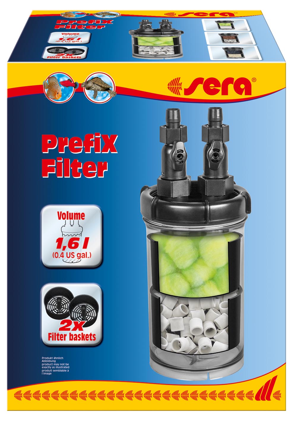 New sera PrefiX – Convenient Addition for Filtration - AMAZONAS Magazine