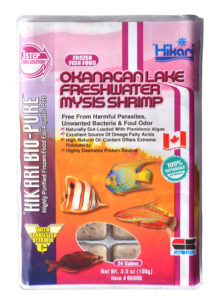 A new frozen mysis shrimp option from Hikari.