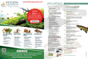 The Table of Contents for the May/June 2020 issue of AMAZONAS Magazine. You can view this TOC online!