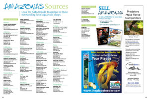 Now more than ever, your local fish shop needs your support! You can find AMAZONAS Magazine beoing offered by independent pet retailers throughout the U.S. and around the globe! If you're in need of a good read, or trying to locate a back issue, why not give 'em a call and see if they have what you're looking for! You can view this list online as well. Want your shop listed? Email janine.banks@aquaticmediapress.com to find out how!