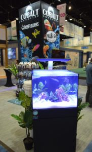 We'll close out this installment of the 2020 Global Pet Expo coverage with one last parting shot of an aquarium from the Cobalt Aquatic's display.