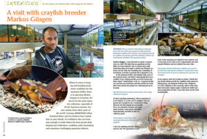 Ute Dederer & Friedrich Bitter bring you along for a visit with crayfish breeder Markus Güsgen