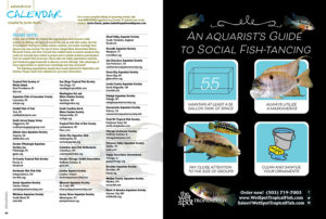 Given the current state of the world in response to the COVID-19 pandemic, aquarium-related events are being canceled, rescheduled, or going "virtual" with online options. Event organizers, please keep Janine Banks (janine.banks@aquaticmediapress.com) aware of any rescheduled events and cancellations, and we'll do our best to relay that information. View our events calendar online, anytime, for the most up-to-date information we have available, but remember, check with any event organizer directly to learn the status of their event. We look forward to a time when aquarists can once again gather to share their love for fishes.