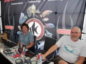 Jan and Phil Benes at the ACA booth.