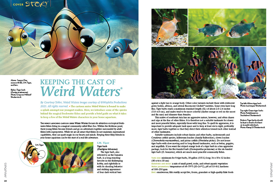 AMAZONAS Magazine “WADING INTO WEIRD WATERS” Inside Look!