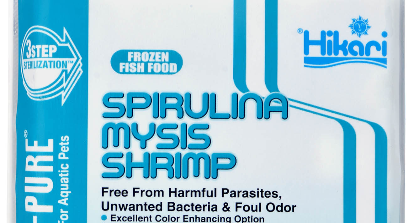 New Hikari Spirulina Mysis Shrimp AMAZONAS Magazine