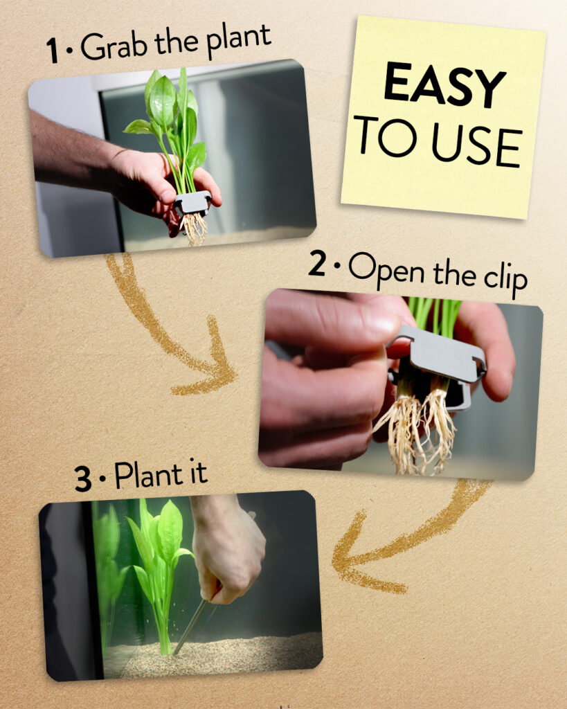 Plant clips might be less of a headache for the end user.