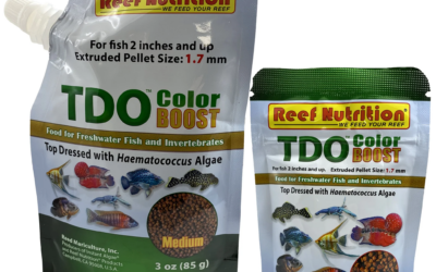 Reef Nutrition Introduces TDO Color BOOST™ for Freshwater Aquarium Inhabitants